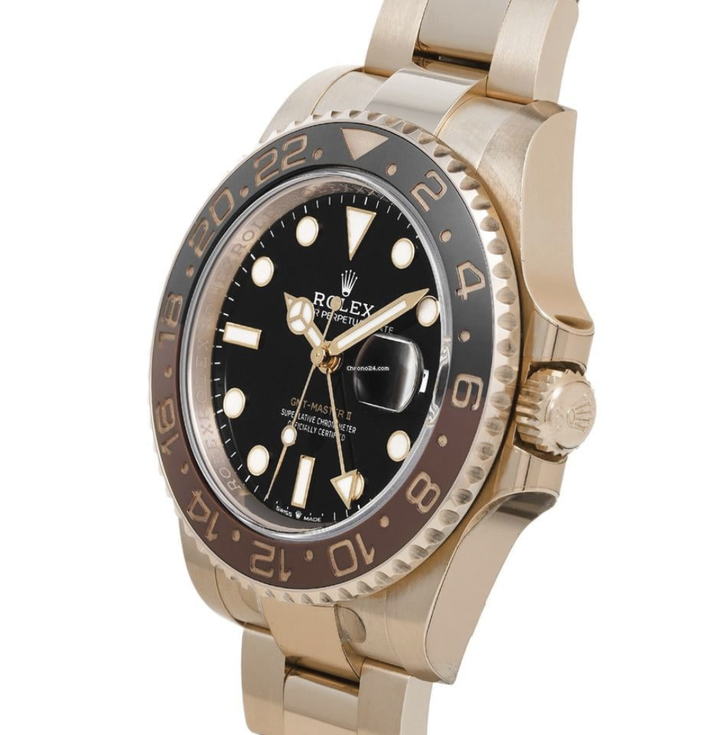 Screenshot 2026-02-26 at 11.57.01 PM GMT Master II Rose Gold Black Dial 40mm 2025