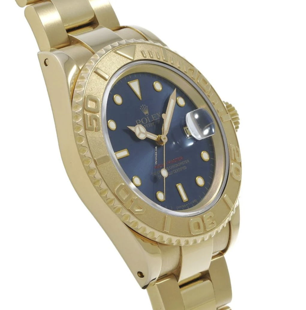 Yacht Master Yellow Gold Blue Dial 40mm 2001