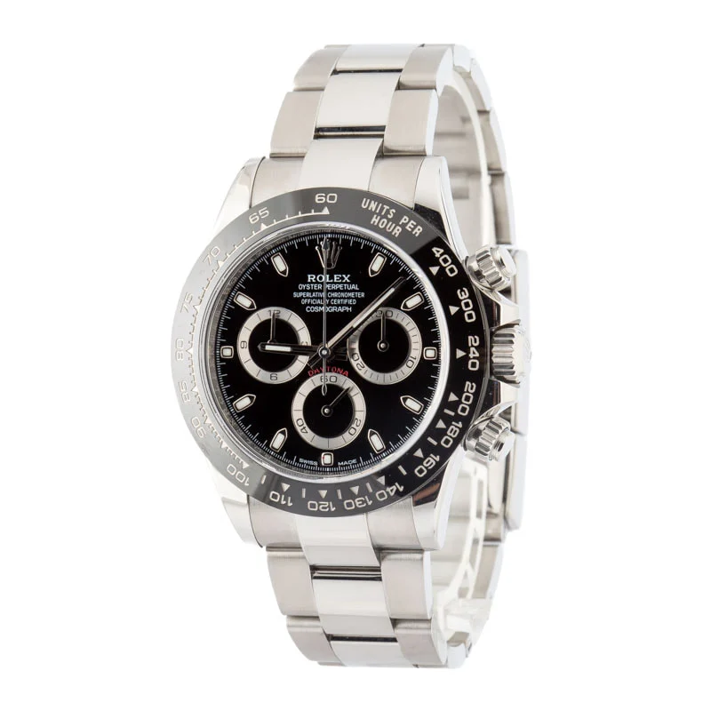 Daytona Steel Black Dial 40mm 2022