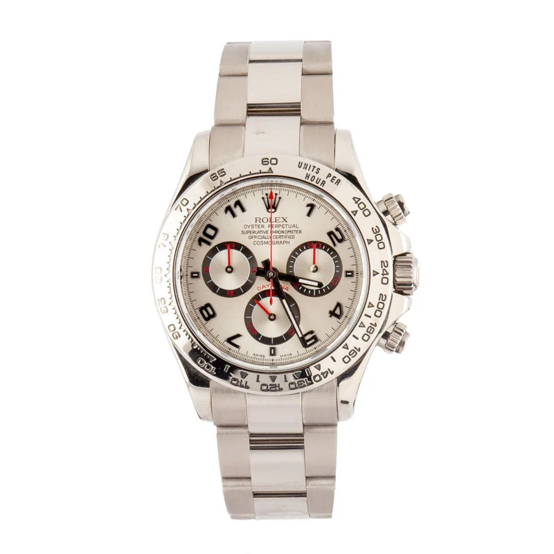 Daytona White Gold Silver Dial 40mm 2007