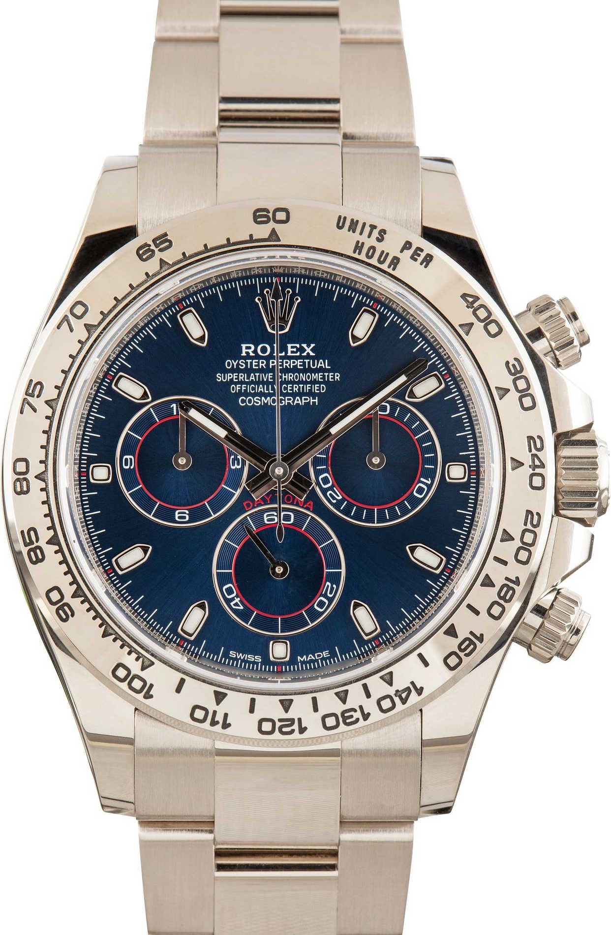 Daytona White Gold Blue Dial 40mm 2022