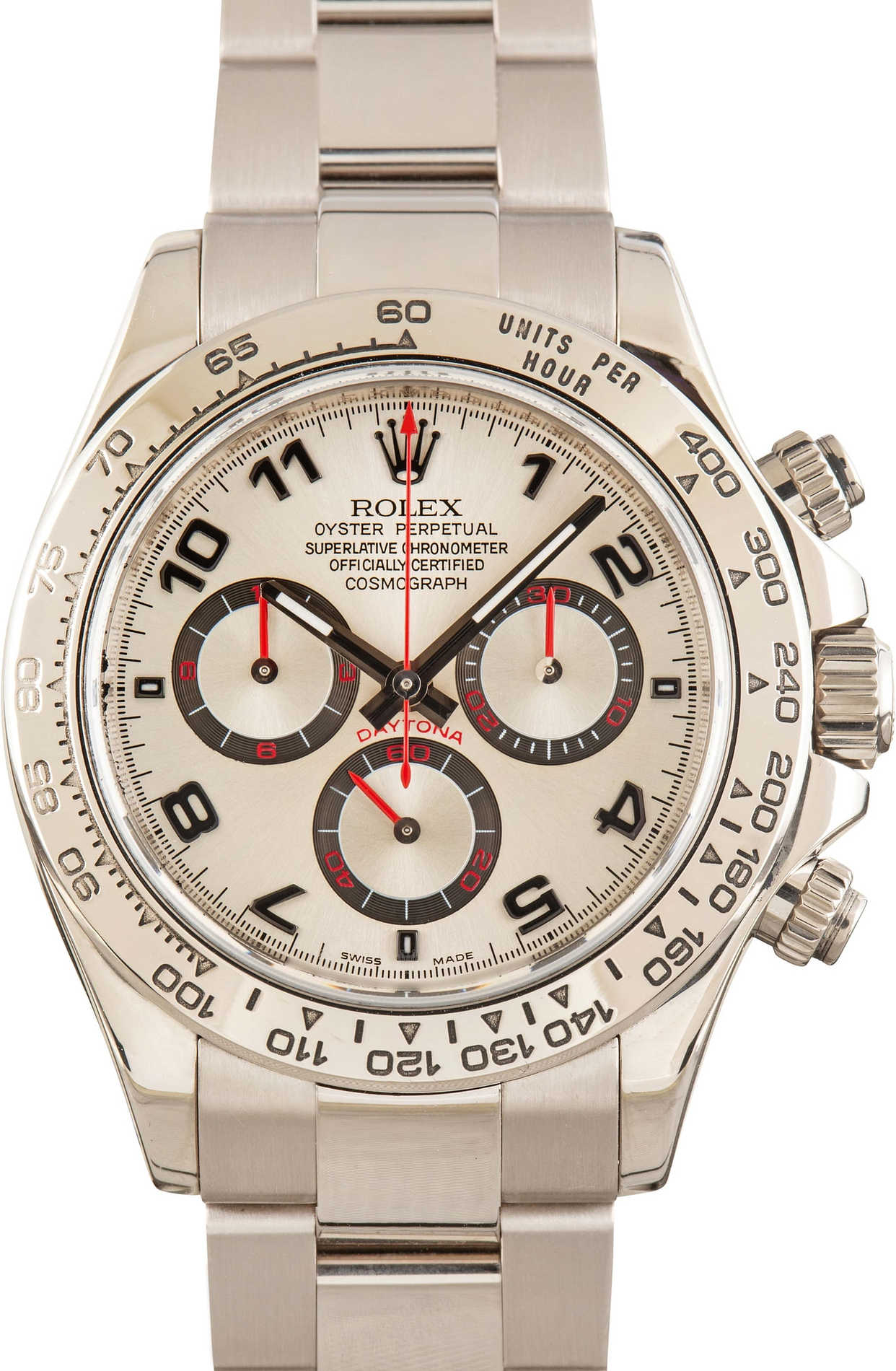 Daytona White Gold Silver Dial 40mm 2007