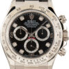 Used-Rolex-Daytona-116519-SKU185421 Daytona White Gold Black Diamond Dial 40mm 2000