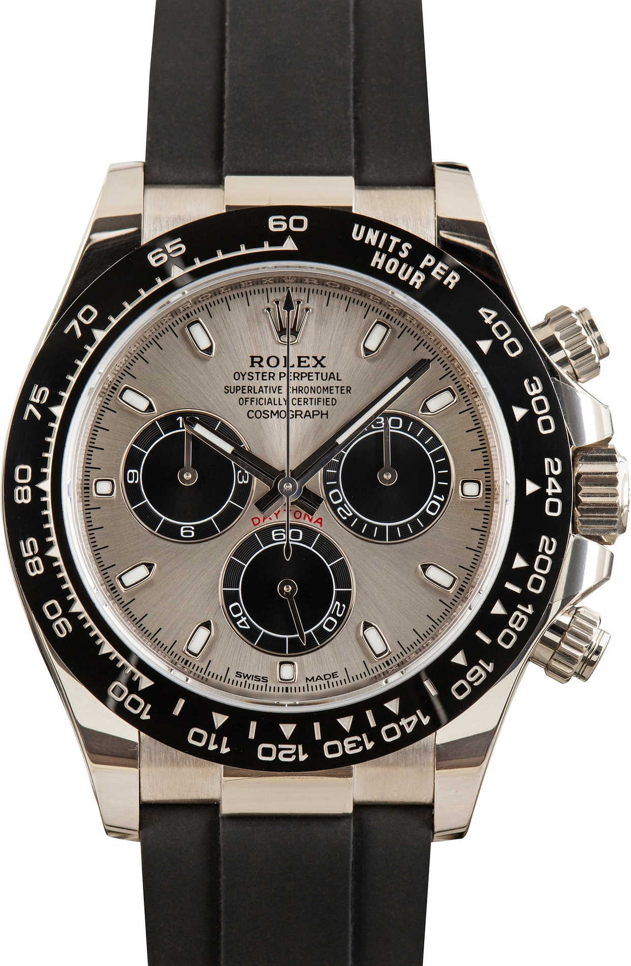 Daytona White Gold Silver Dial 40mm 2020
