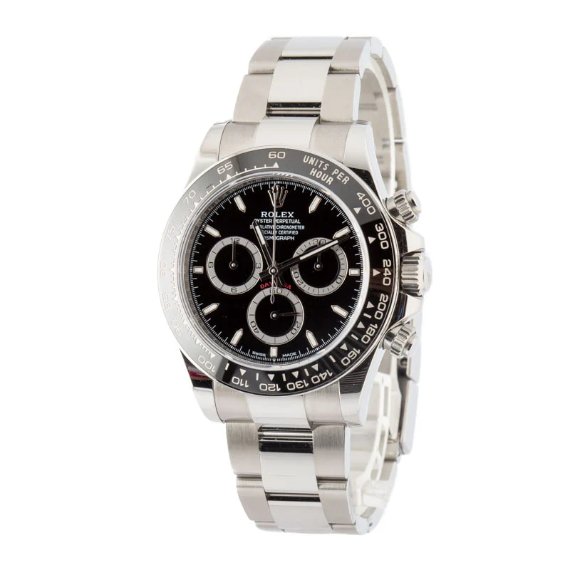 Daytona Steel Black Dial 40mm 2026