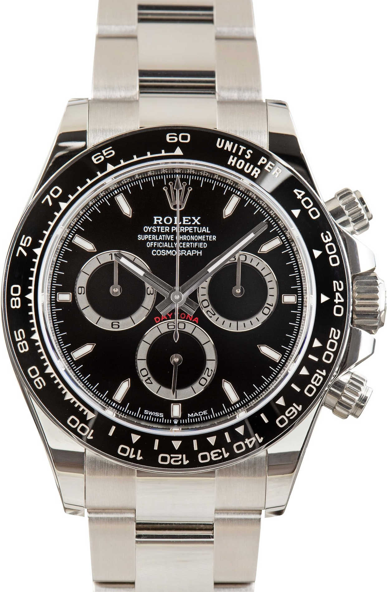 Daytona Steel Black Dial 40mm 2026