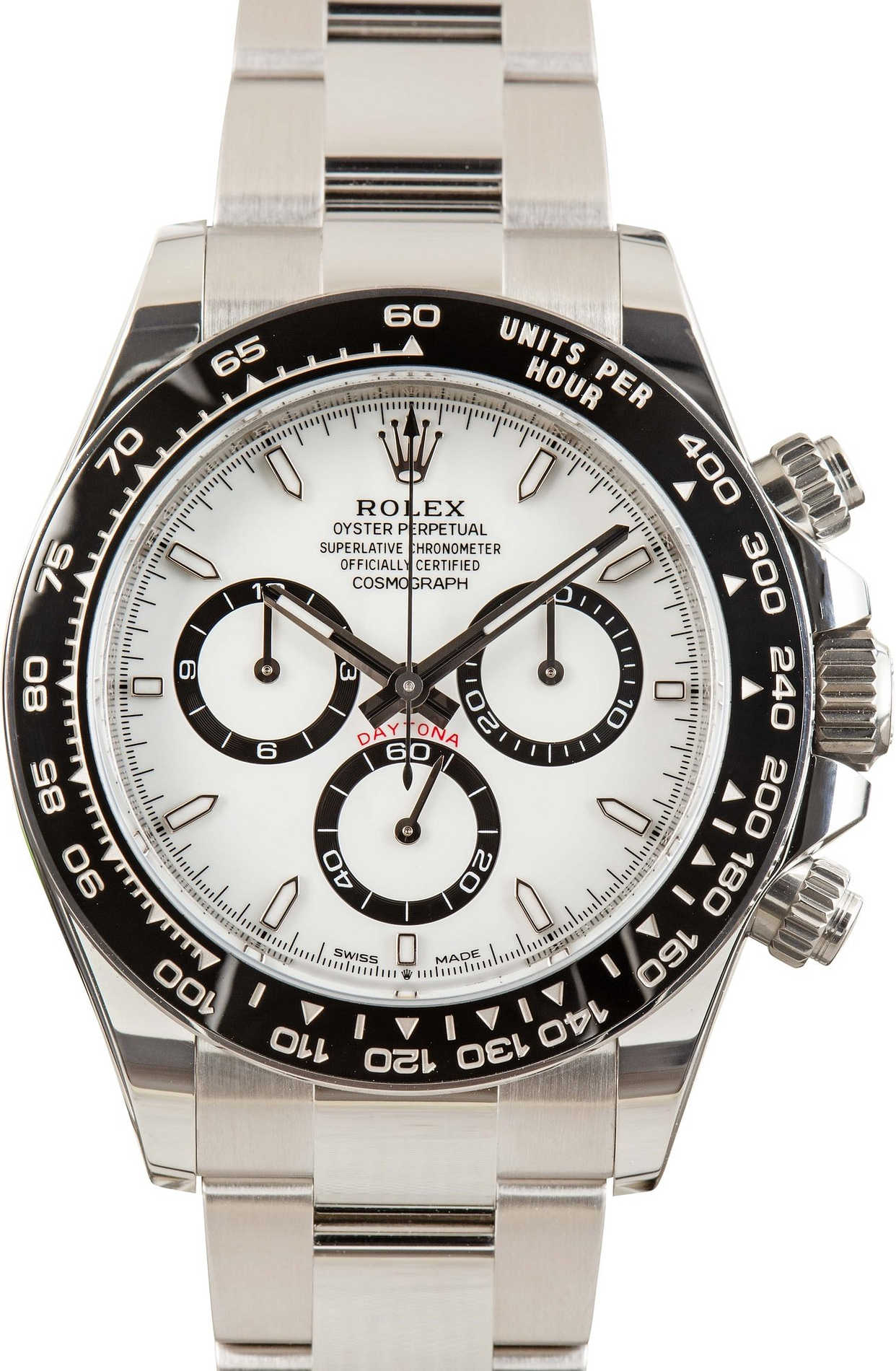 Daytona Steel White Dial Panda 40mm 2025