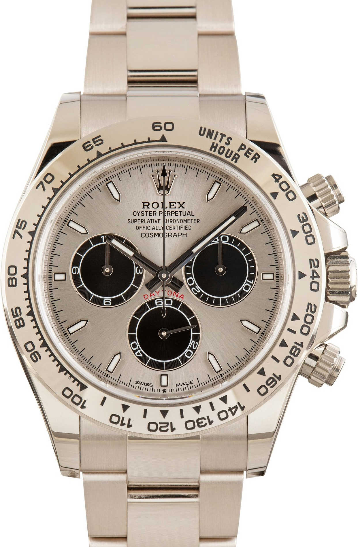 Daytona White Gold Silver Dial 40mm 2024