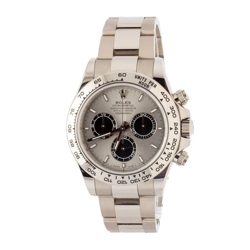 Daytona White Gold Silver Dial 40mm 2024