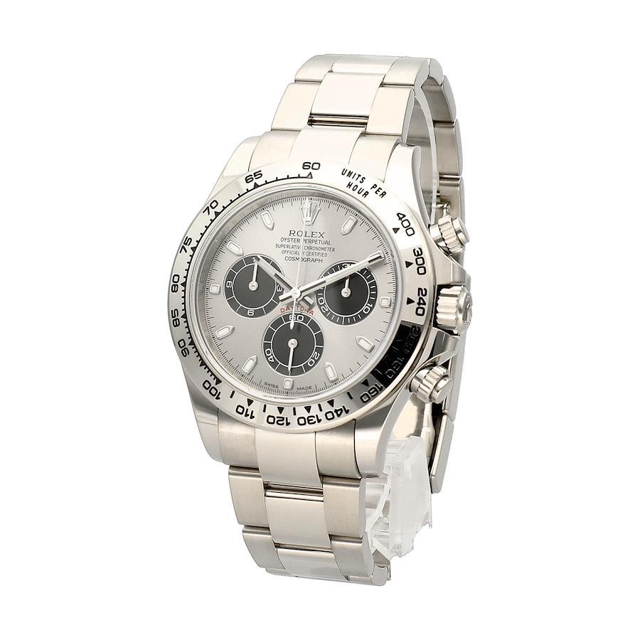 Daytona White Gold Silver Dial 40mm 2019