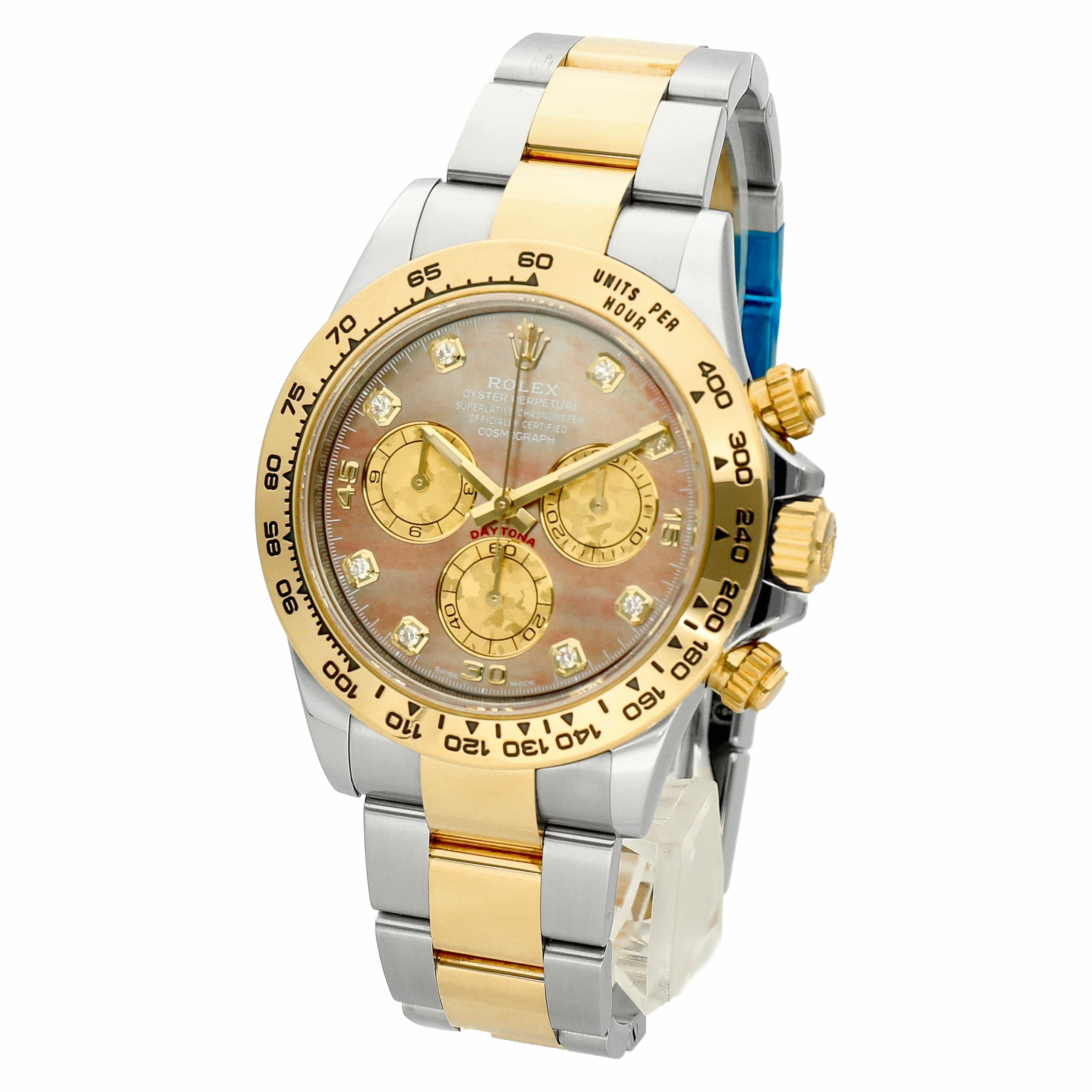 e205c281-9430-41a0-a0cc-8477b263feb5-large Daytona Yellow Gold Steel Black Shell Dial 40mm 2019