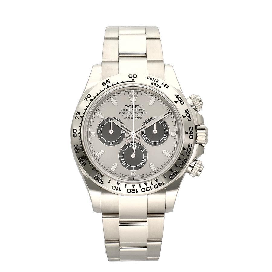 Daytona White Gold Silver Dial 40mm 2019