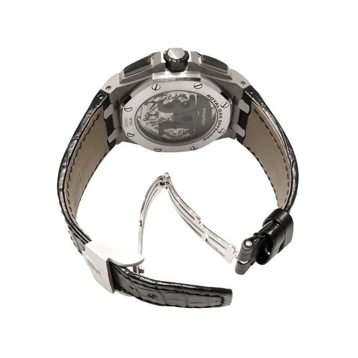 w149842-3 Royal Oak Offshore Tourbillon Chronograph Platinum 44mm