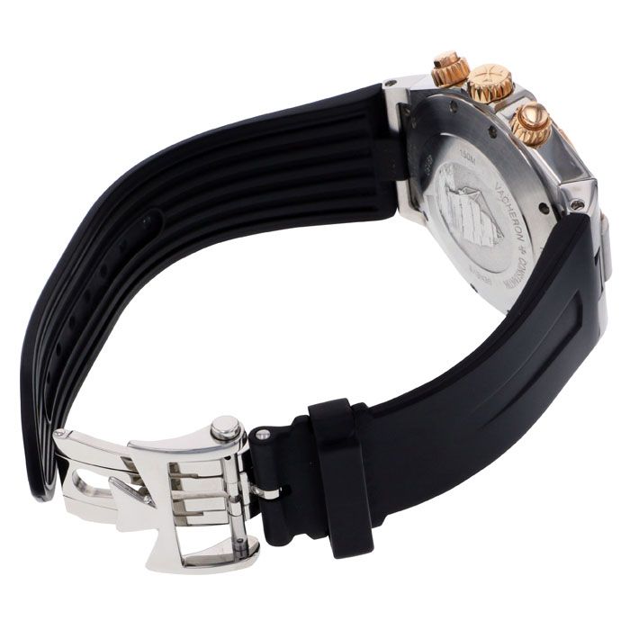 w158519-3 Overseas Chronograph Gold Steel Brown Dial 42mm