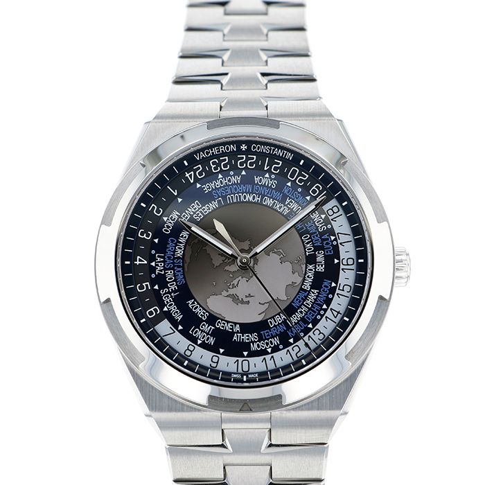 Overseas World Timer Steel Blue Dial 43.5mm 2020