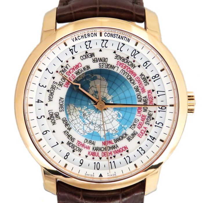 w164895-1 Traditional World Time Rose Gold Silver Dial 42.5mm 2016
