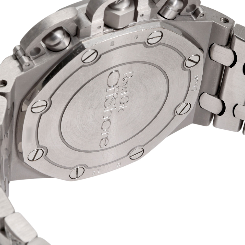 w167349-6 Royal Oak Offshore Chronograph White gold Diamond 48mm
