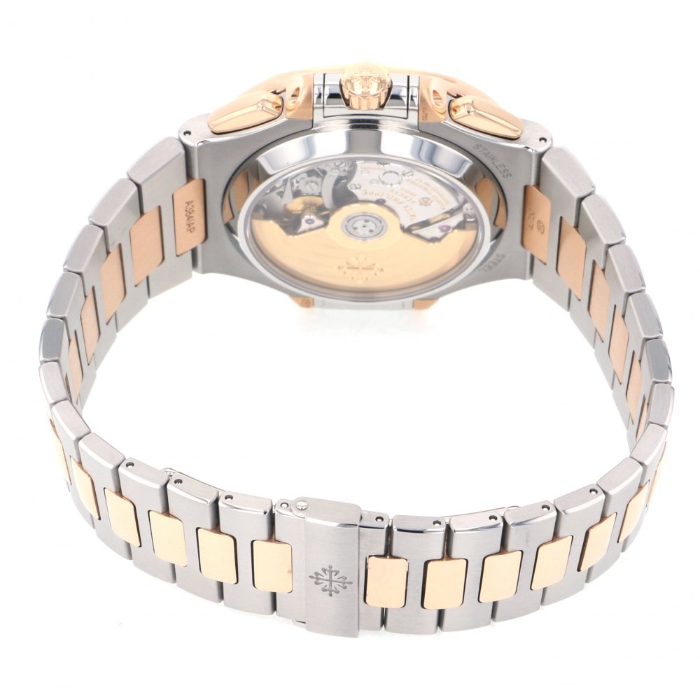 Nautilus Chronograph 5980/1AR-001 Gold / Steel 40.5mm 2017
