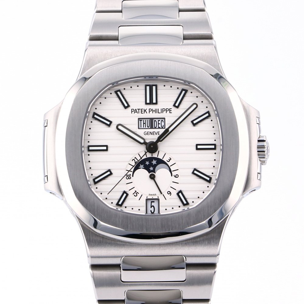 Nautilus Annual calendar 5726/1A-010 Steel 40.5mm 2019