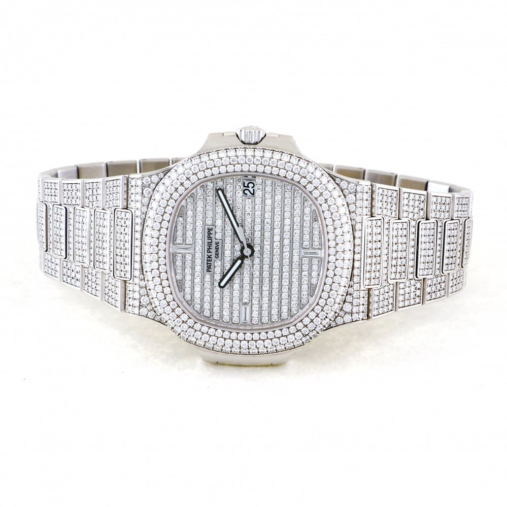 w196549-2 Nautilus 5719/1G-001 White Gold Diamond 40mm 2010