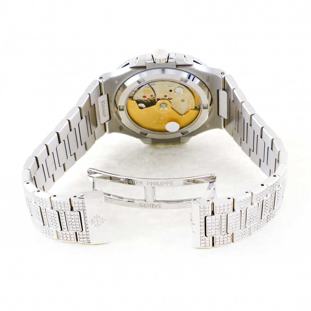 w196549-6 Nautilus 5719/1G-001 White Gold Diamond 40mm 2010