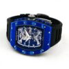 RM14 Carbon Skeletonized Dial Tourbillion Japan Blue 50mm