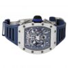 RM11 White Gold Skeletonized Dial Full Factory Diamond Case Felipe Massa 50mm