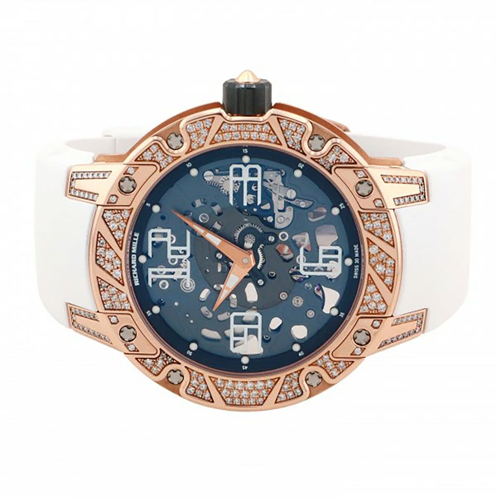 RM33 Rose Gold Skeletonized Dial 45.7mm