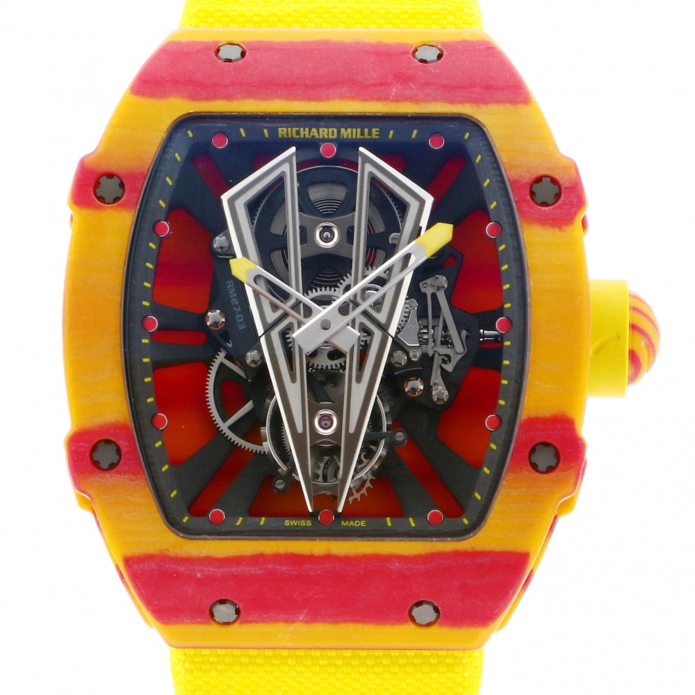 RM27-03 Carbon Skeletonized Dial Rafael Nadal 47.7mm