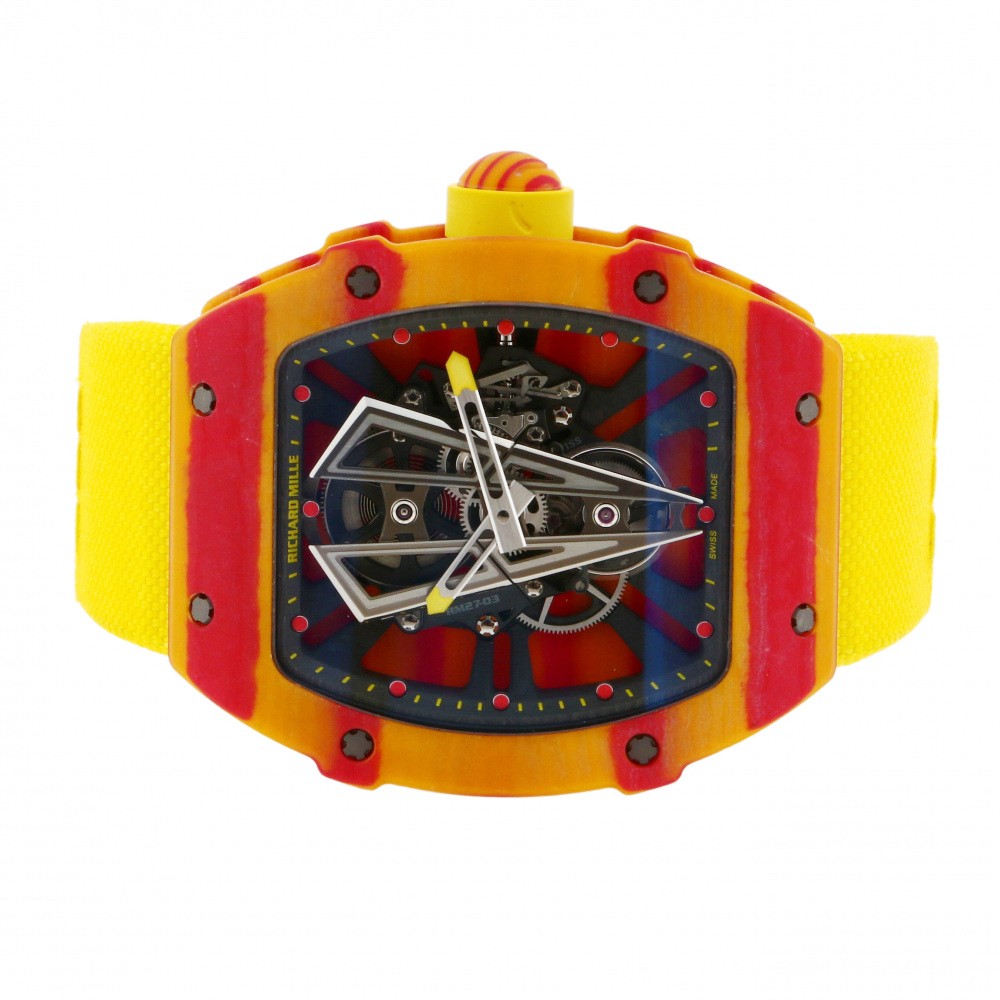 RM27-03 Carbon Skeletonized Dial Rafael Nadal 47.7mm