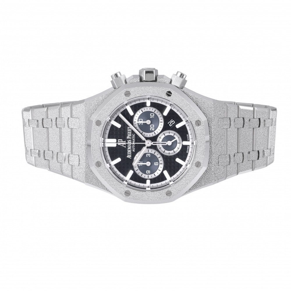 Royal Oak Chronograph Limited number of 111 White frosted gold 41mm 2021