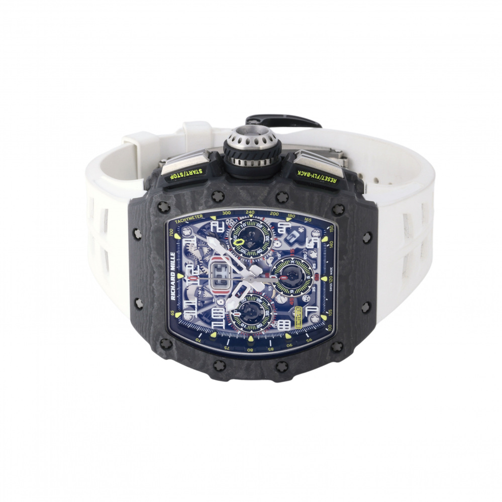 w211633-2 RM11-03 Carbon Skeletonized Dial Automatic Winding Flyback Chronograph 49.9mm 2019