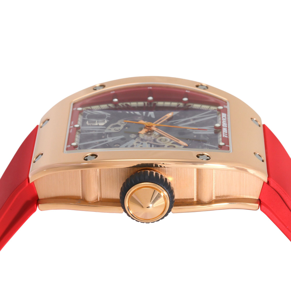 RM23 Rose Gold Skeletonized Dial 45mm