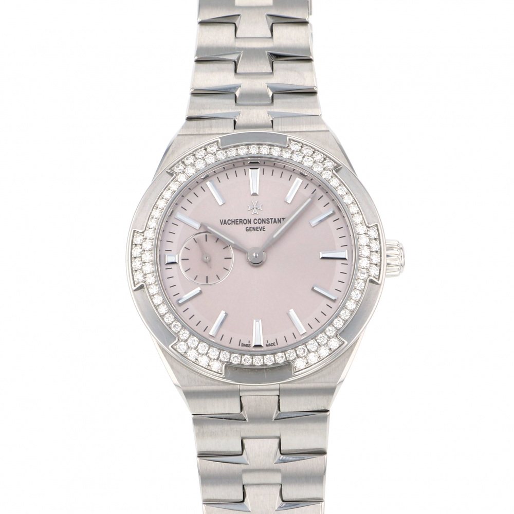 w214237-1 Overseas Steel Small Model Diamond Bezel 37mm