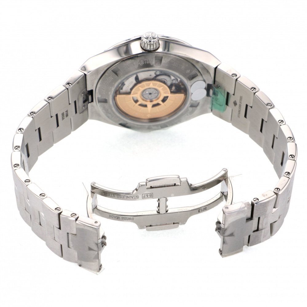 Overseas Steel Small Model Diamond Bezel 37mm