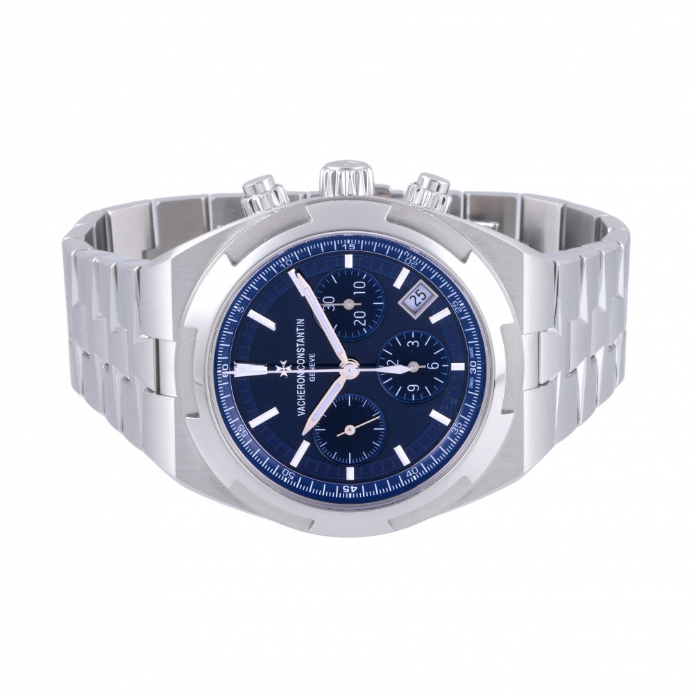 Overseas Chronograph Steel Blue Dial 42.5mm 2021