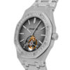 Royal Oak Tourbillon Extra thin Platinum Diamond 41mm 2019