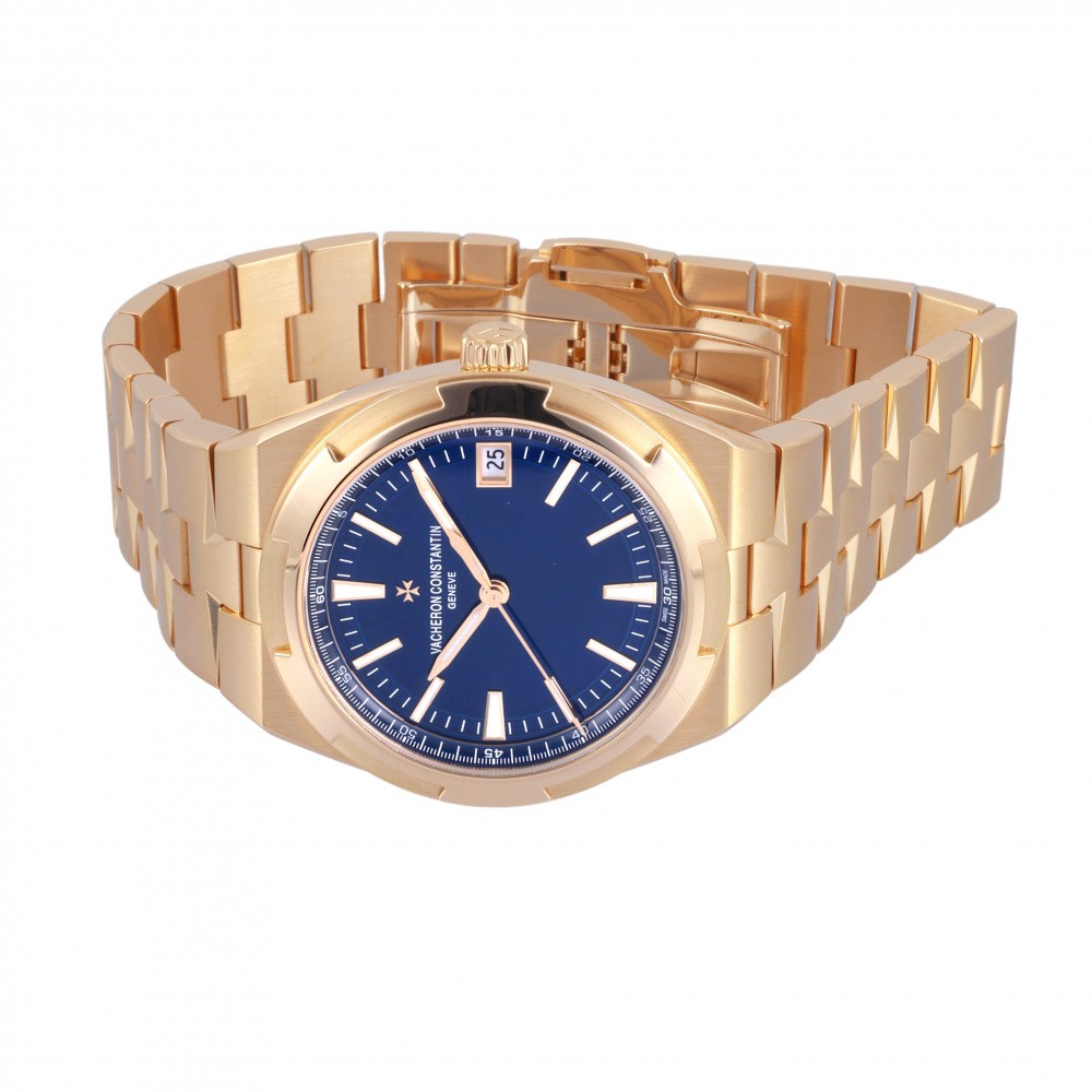 Overseas Automatic Rose Gold Blue Dial 41.0mm 2021