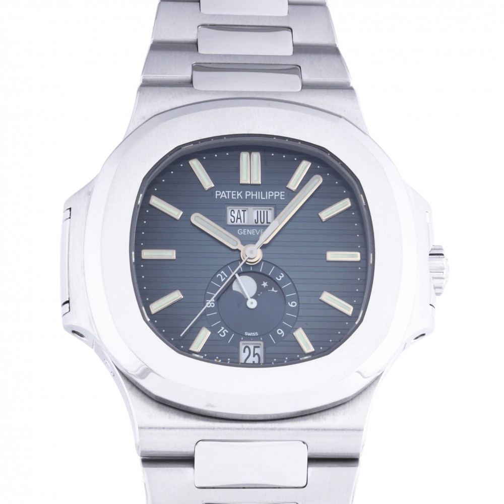 Nautilus Annual calendar 5726/1A-014 Steel 40.5mm 2021