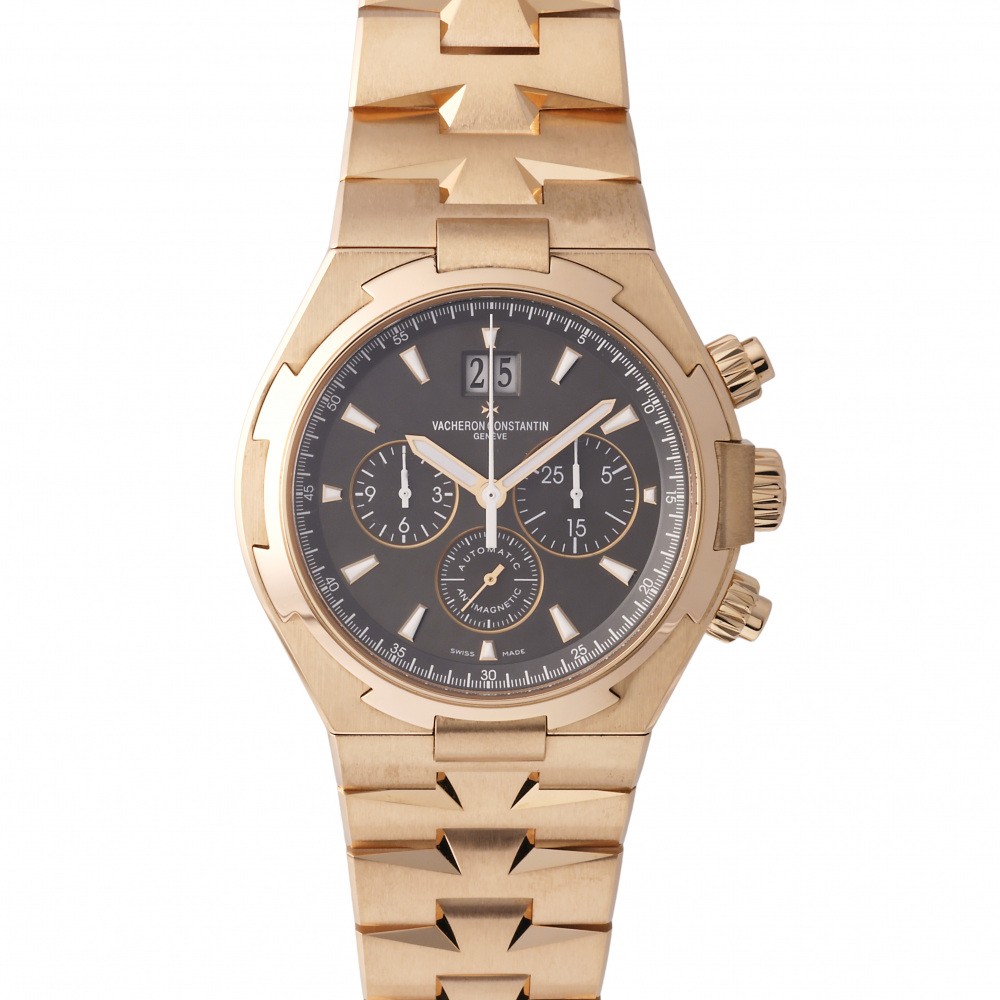 w220174-1 Overseas Chronograph Rose Gold Black Dial 42mm