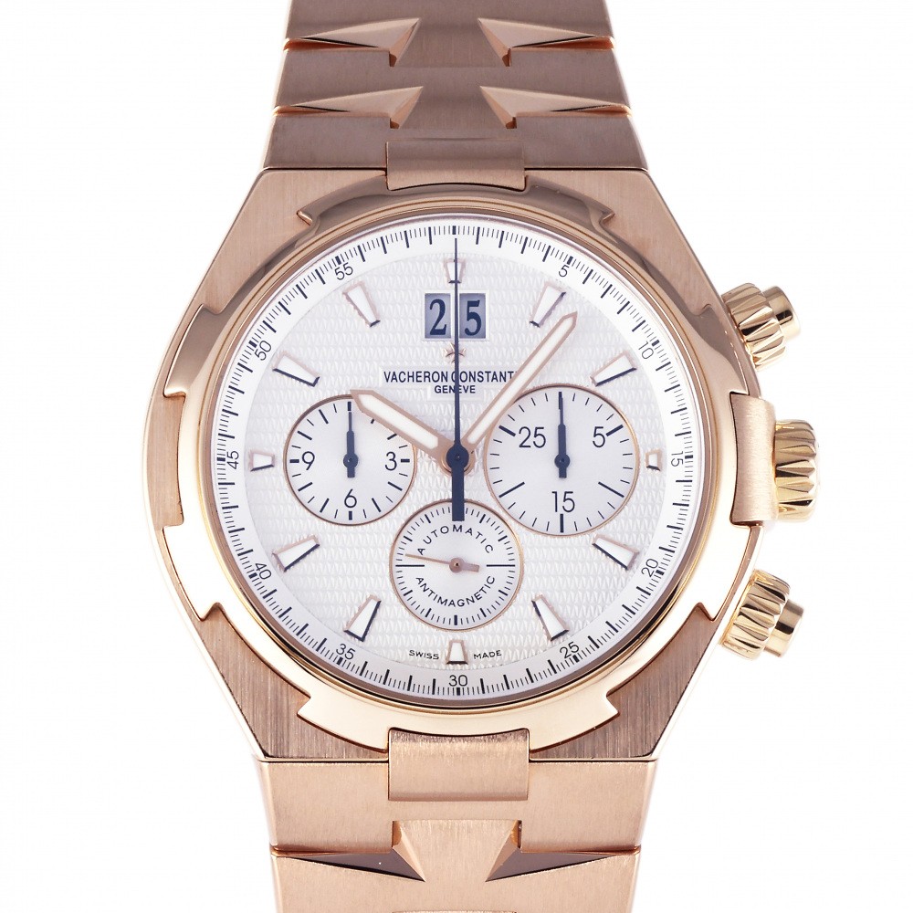 w221689-1 Overseas Chronograph Rose Gold White Dial 42mm 2018