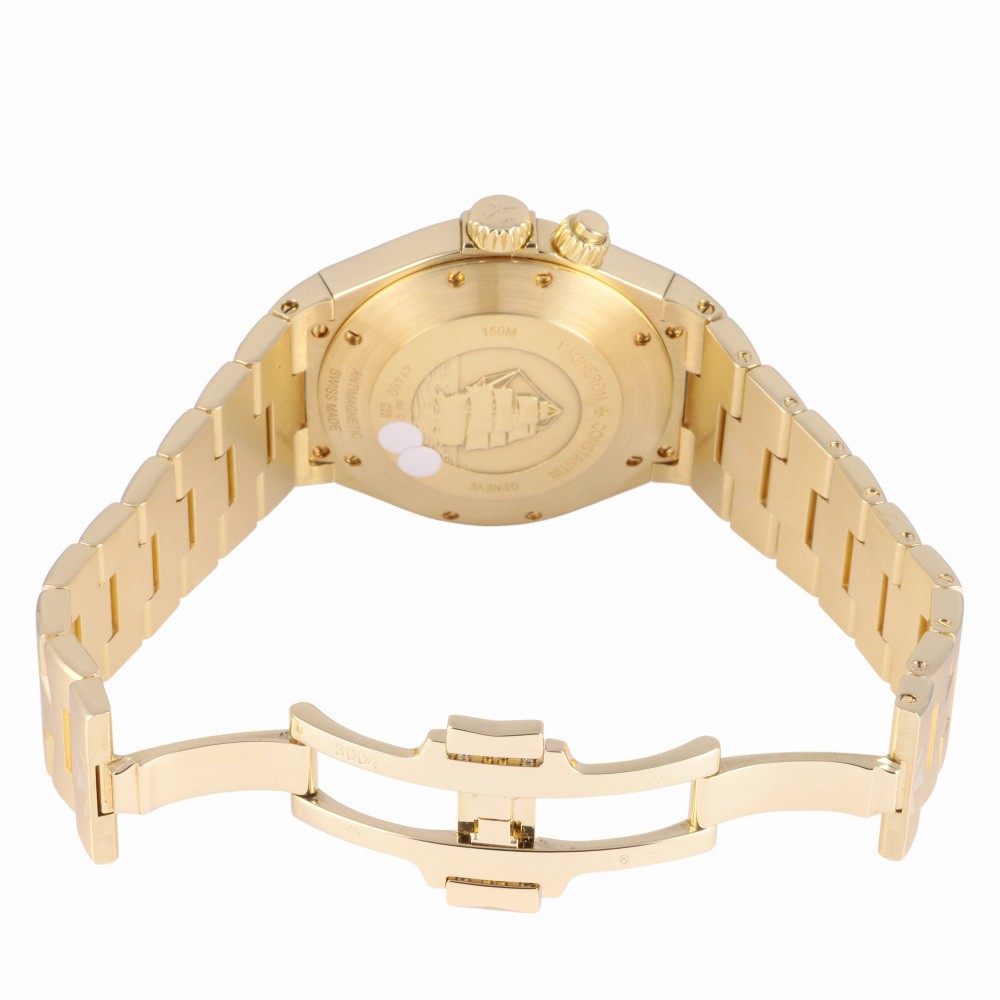 Overseas Yellow Gold Black Dial 42mm 2020