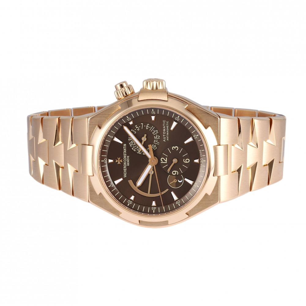 Overseas Dual Time Rose Gold Brown Dial 42mm 2007