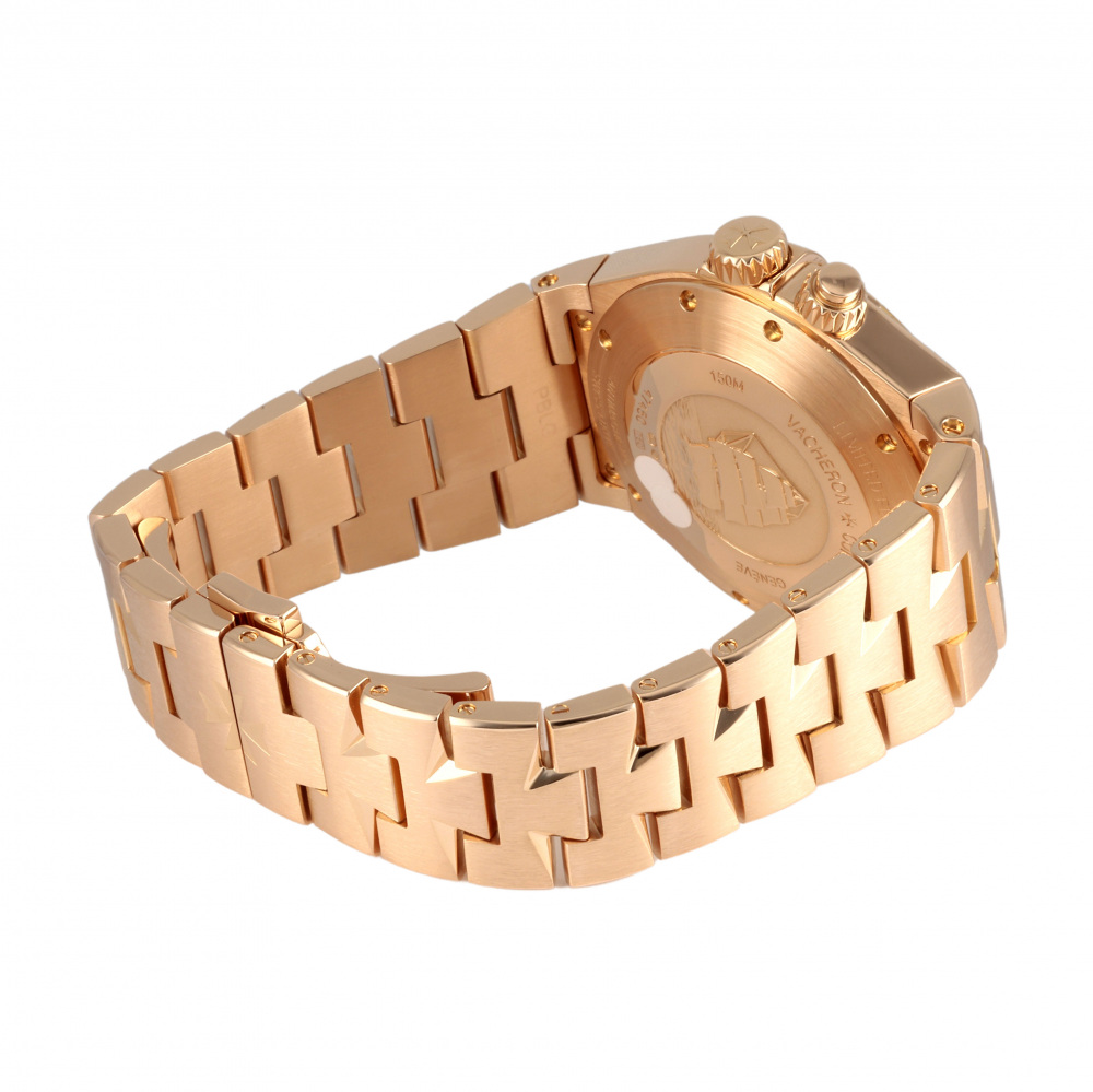 Overseas Dual Time Rose Gold Brown Dial 42mm 2007