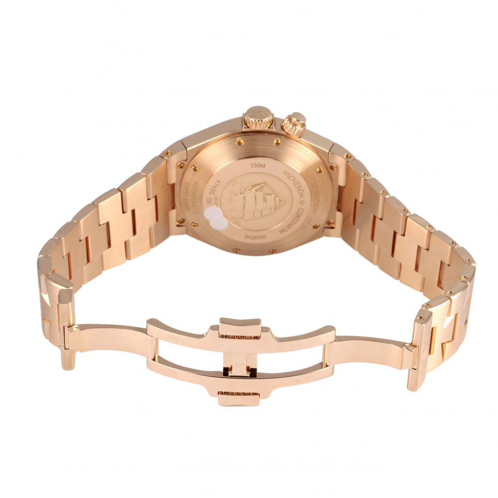 Overseas Dual Time Rose Gold Brown Dial 42mm 2007