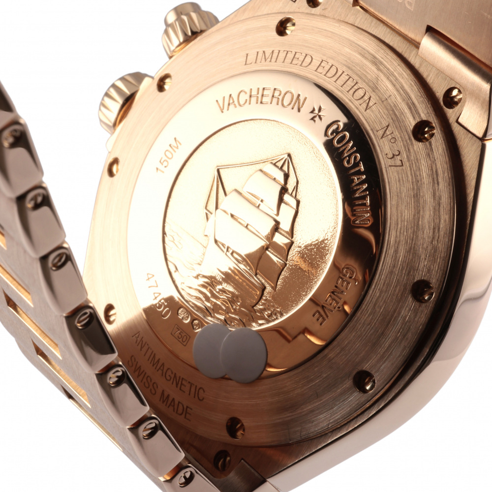 Overseas Dual Time Rose Gold Brown Dial 42mm 2007