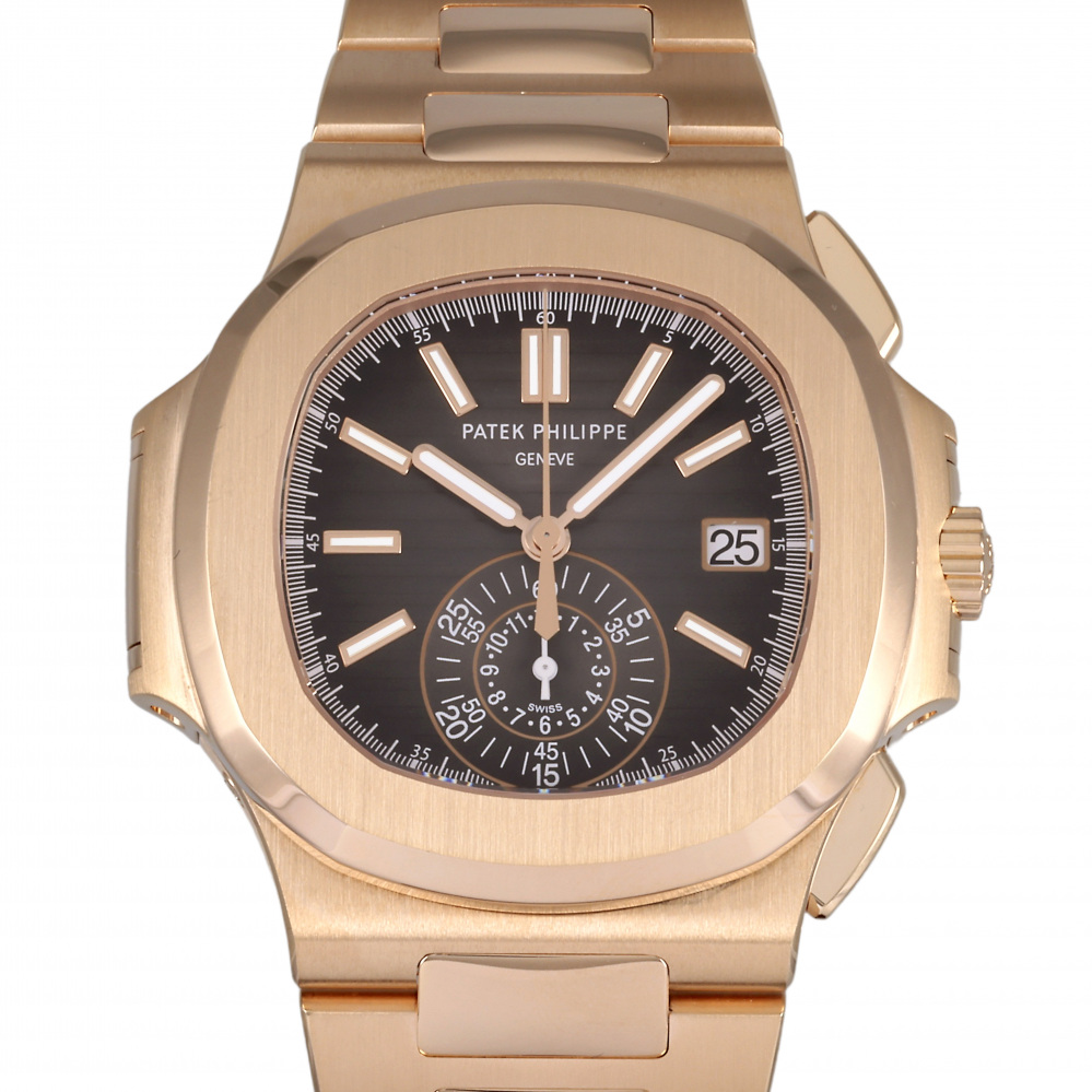Nautilus Chronograph 5980/1R-001 Rose Gold 40.5mm 2013