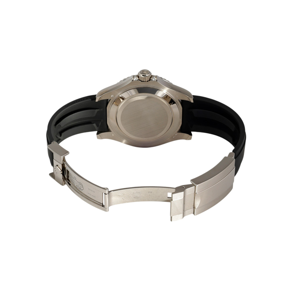 Yacht Master White Gold Black Dial Full Factory Diamond 42mm 2024