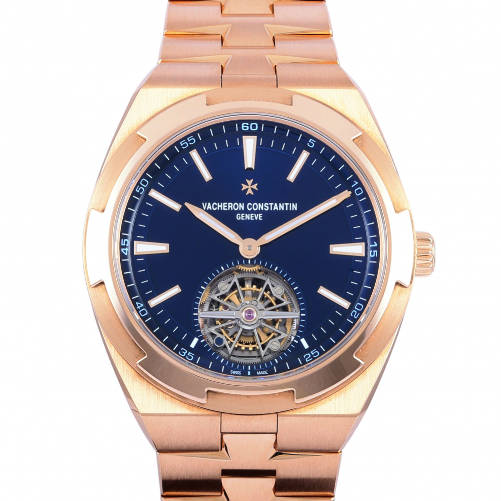 Overseas Tourbillon Rose Gold Blue Dial 42.5mm 2022