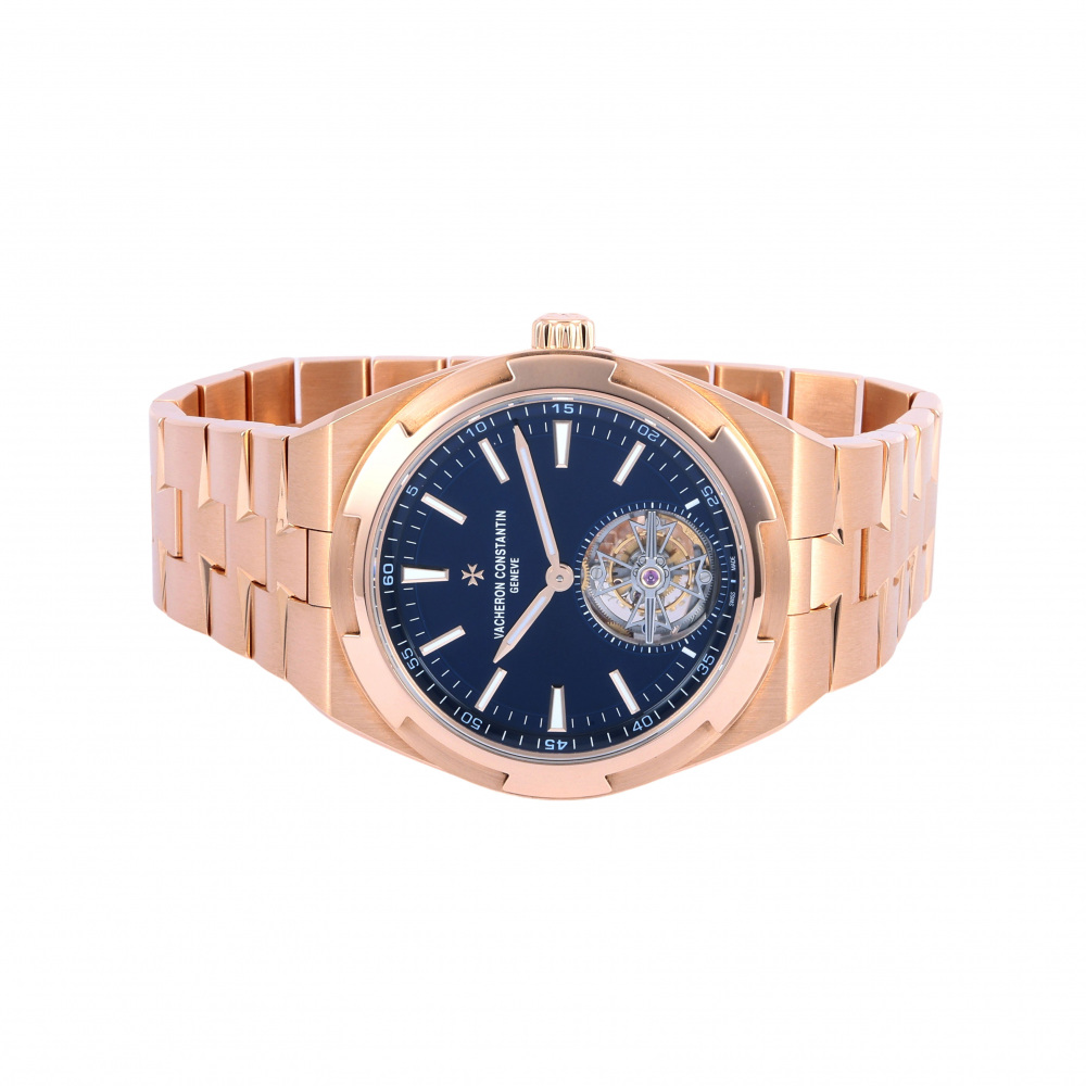 Overseas Tourbillon Rose Gold Blue Dial 42.5mm 2022